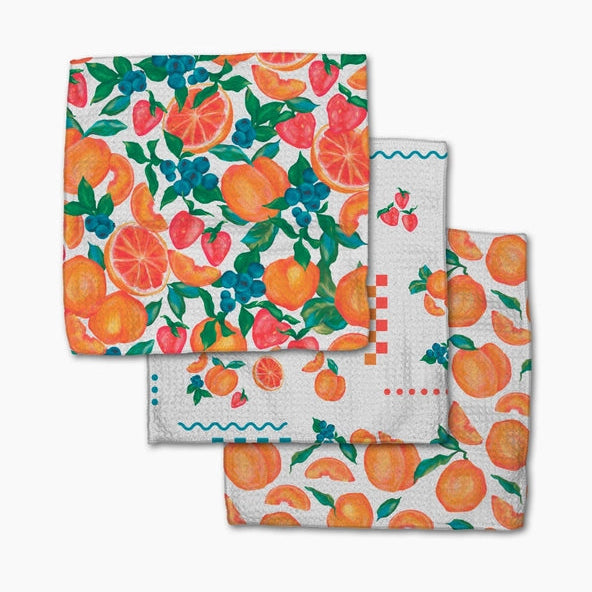 Quick-Drying Dishcloths —  Set of 3