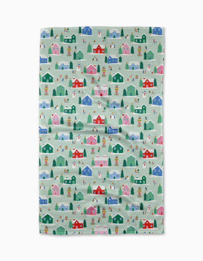 Holiday Quick-Drying Kitchen Tea Towel