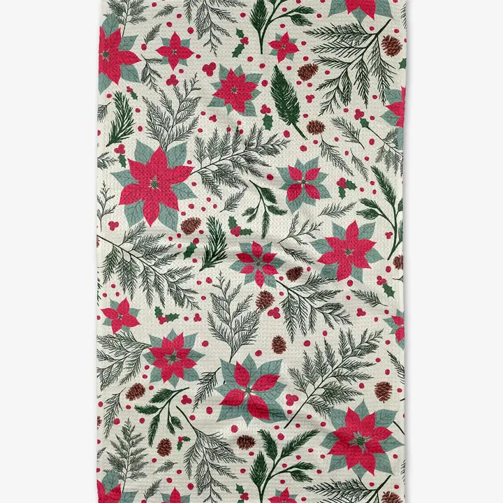 Holiday Quick-Drying Kitchen Tea Towel