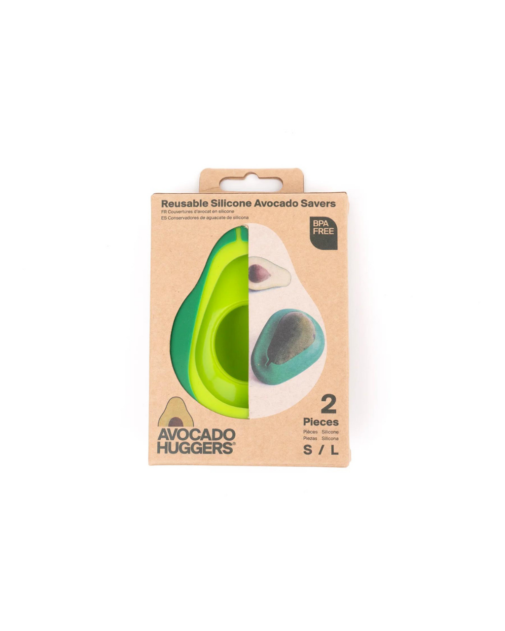 Avocado Huggers - Set of Two Reusable Silicone Avocado Savers – Food Huggers