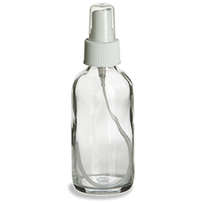 Refillable Glass Bottle with Atomizer