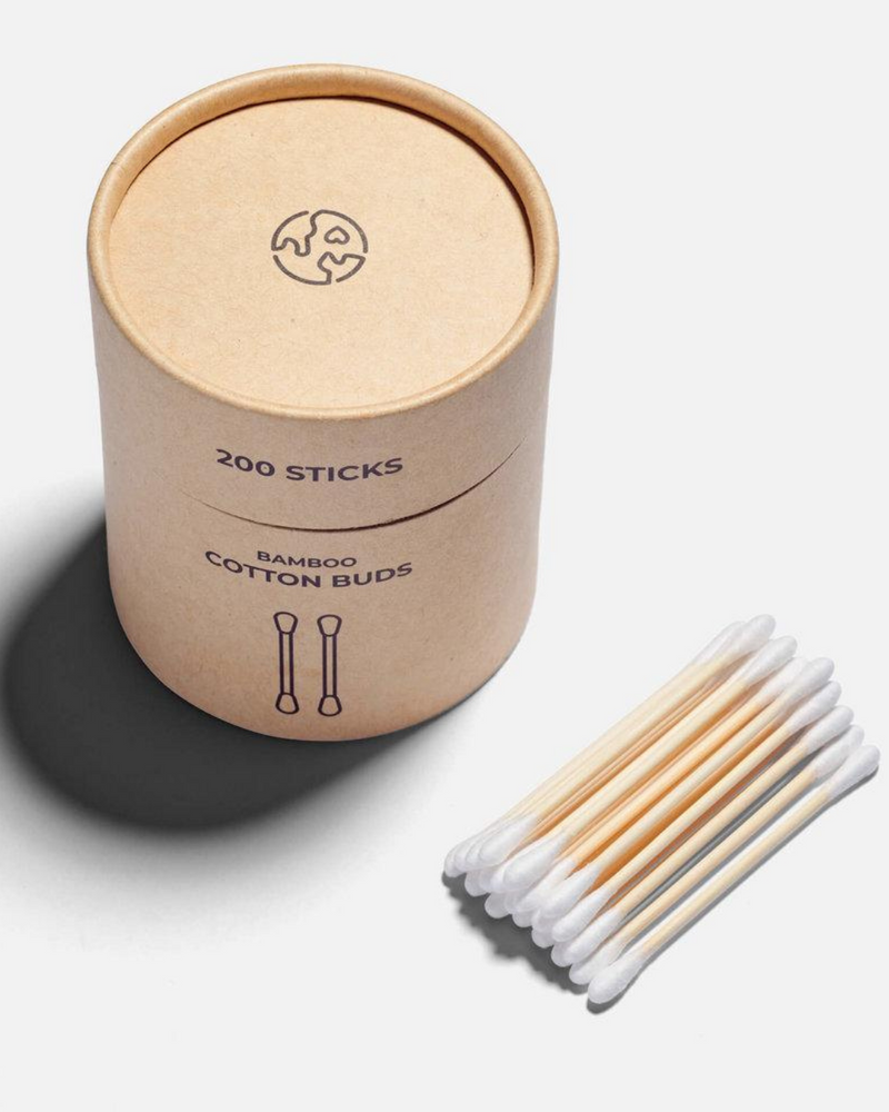 Compostable Bamboo Cotton Swabs