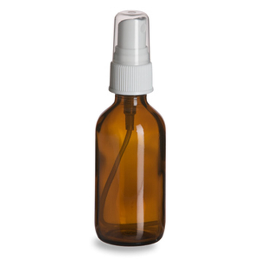 Refillable Glass Bottle with Atomizer
