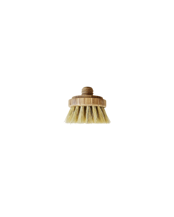 Bamboo Dish & Scrub Brush -- Replacement Heads
