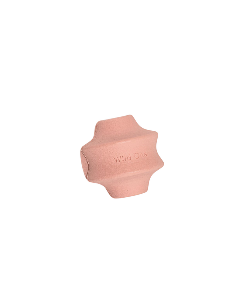 Rubber Twist Toss Dispensing Dog Toy