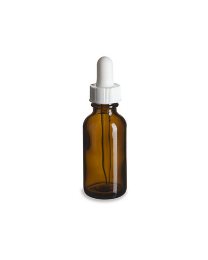 Refillable Glass Bottle with Dropper