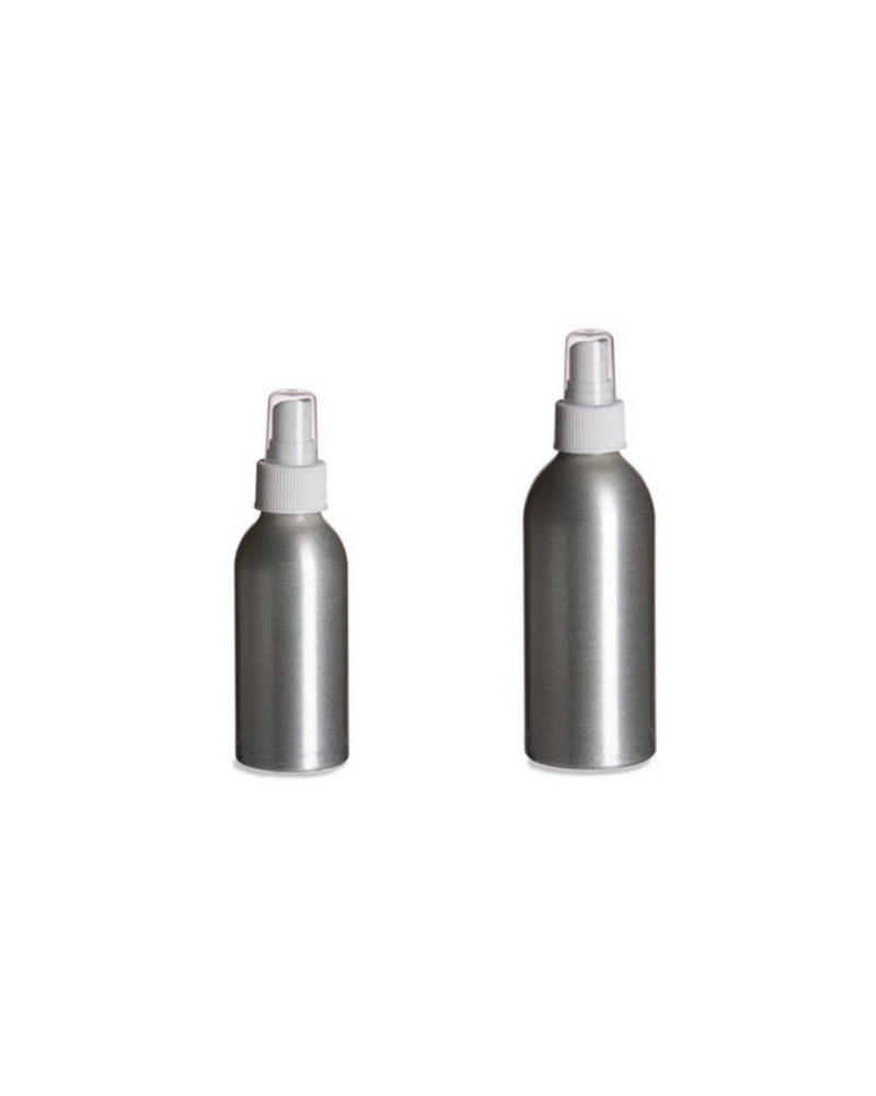 Refillable Aluminum Bottle w/ Atomizer