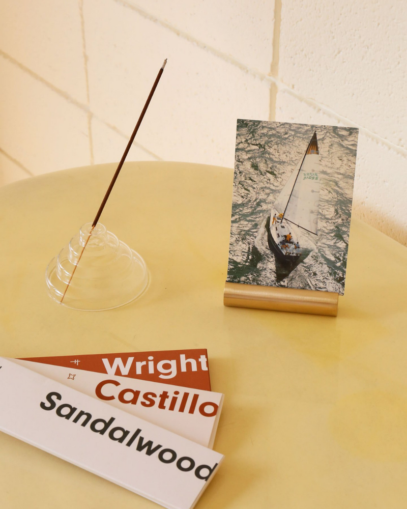 Glass Incense Holder
