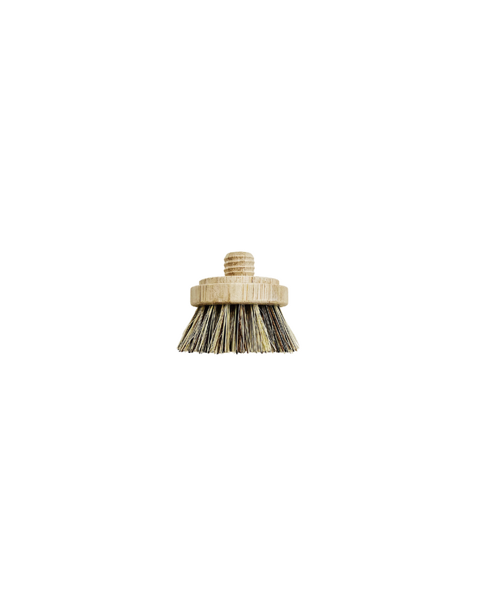 Bamboo Dish & Scrub Brush -- Replacement Heads