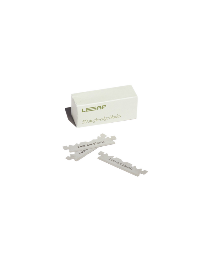 Single Edge Safety Razor Blades - Pack of 50