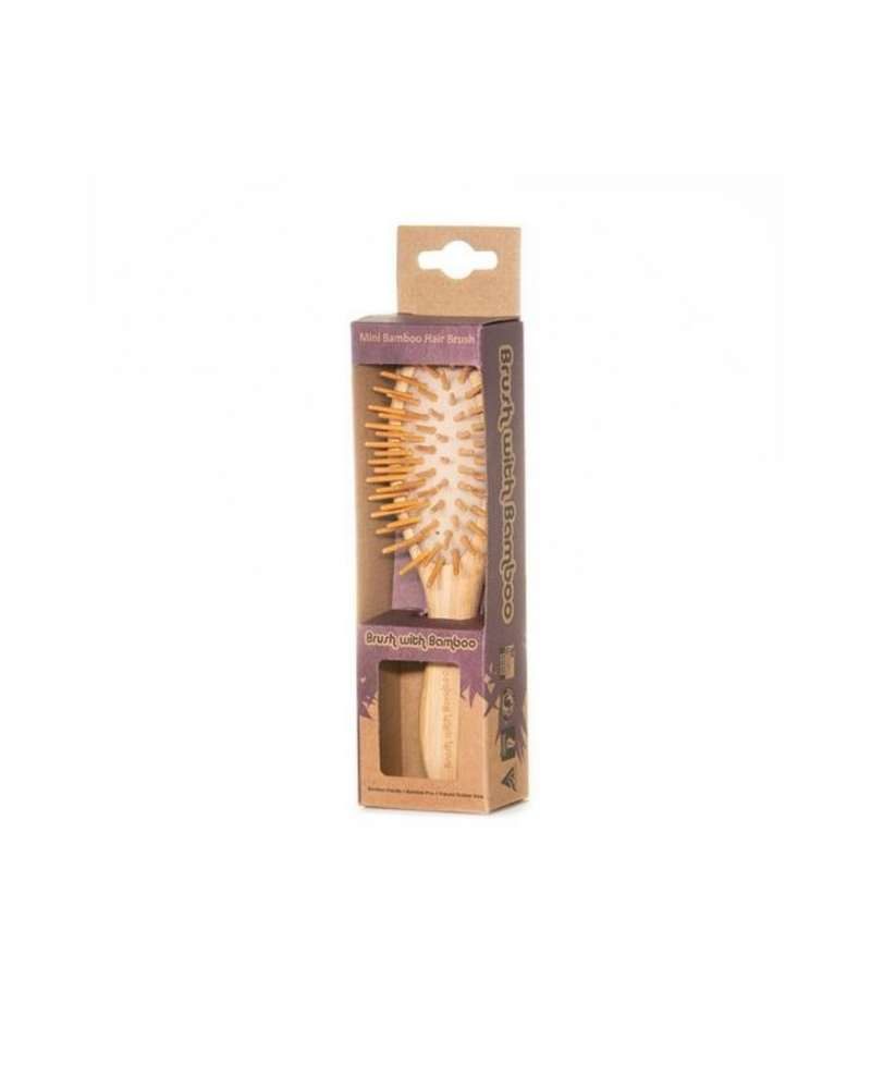 Mini Bamboo Travel Hairbrush