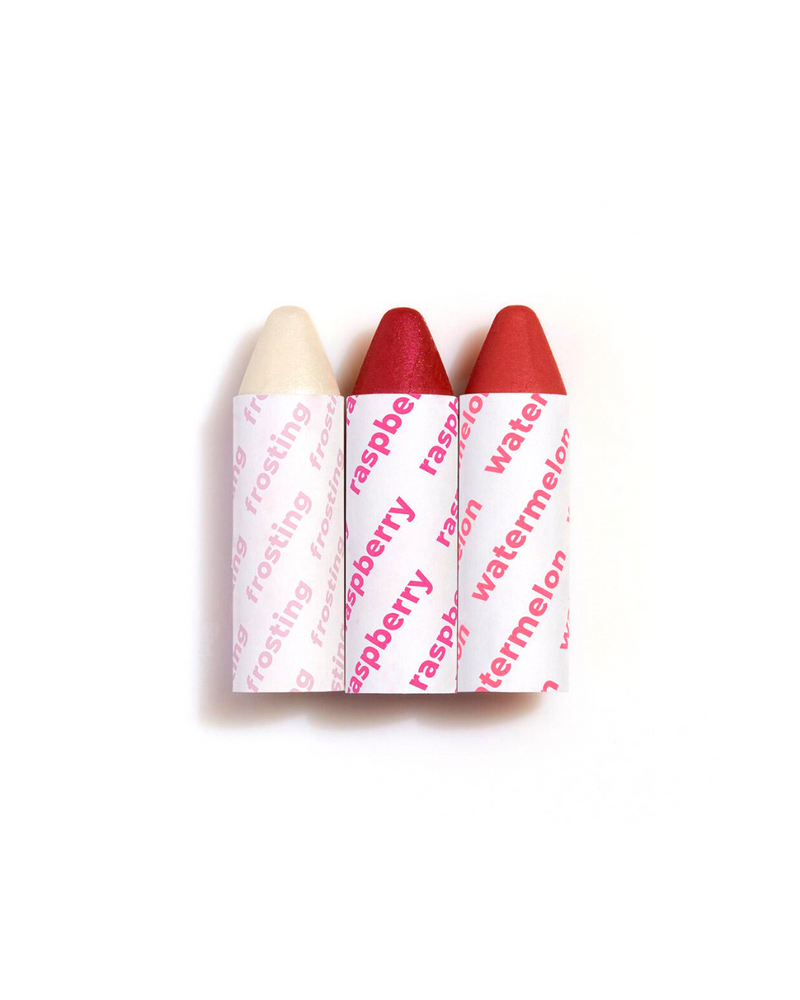 Vegan Lip to Lid Balmies - Set of 3