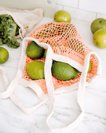 Two-Toned String Market Bag